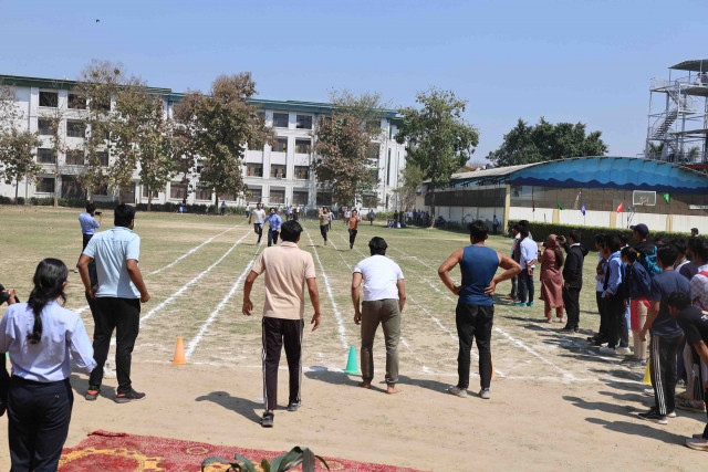 HRIT University Organized Annual Sports Meet 2025 "Parakram"
