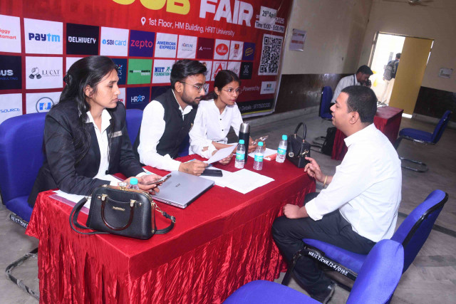 Mega Job Fair at HRIT University, Ghaziabad