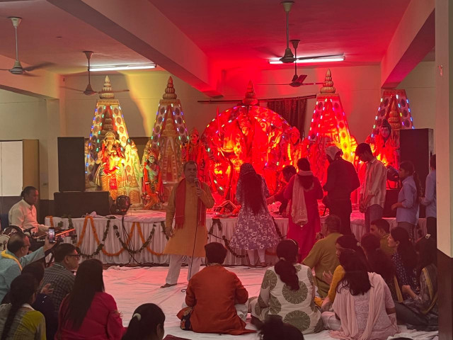We are delighted to share glimpses from the spiritually uplifting Mata Ki Chowki, held at the HRIT Campus