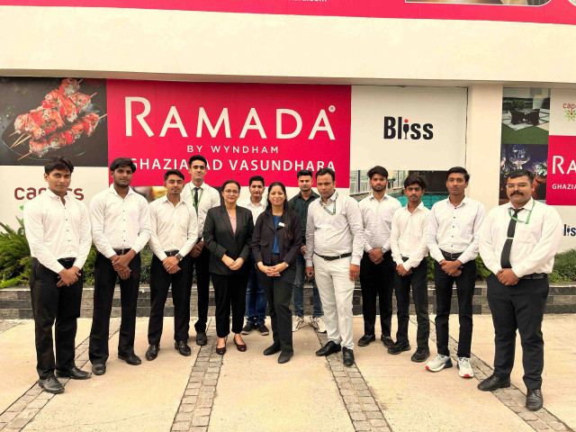 Students from the Faculty of Hotel Management embarked on Industrial Visit to Ramada by Wyndham Ghaziabad Vasundhara