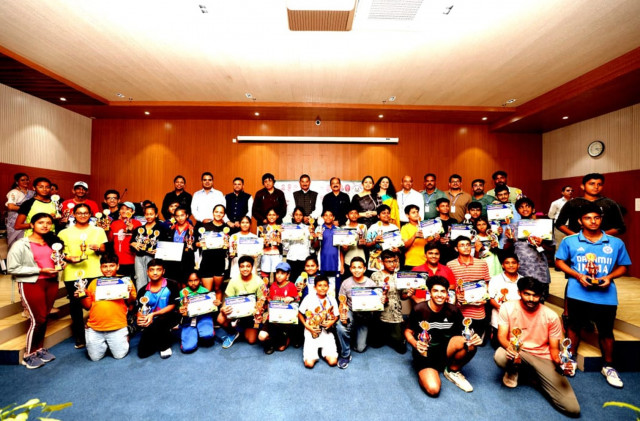 District Tennis Championship held on 8th October