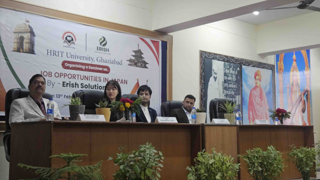 “Job Opportunities in Japan” here’s another snapshot of the enriching experience at HRIT University,