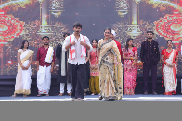 Day 1 of Nectar  with  vibrant celebration of culture, creativity, and unity at HRIT University